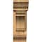Ekena Millwork Olympic Traditional Smooth Bracket w/ Offset Brace, Western Red Cedar, 5 1/2"W x 16"D x 16"H BKT0604X16X16OLY01SWR - alternate 4